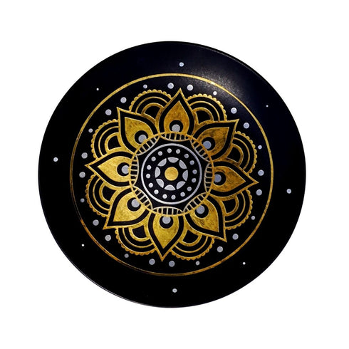 Whirling Sufi Wall Plate Set | Whirling Dervishes Wall Decor Plates | Sufism Home Decor & Urdu Gifts